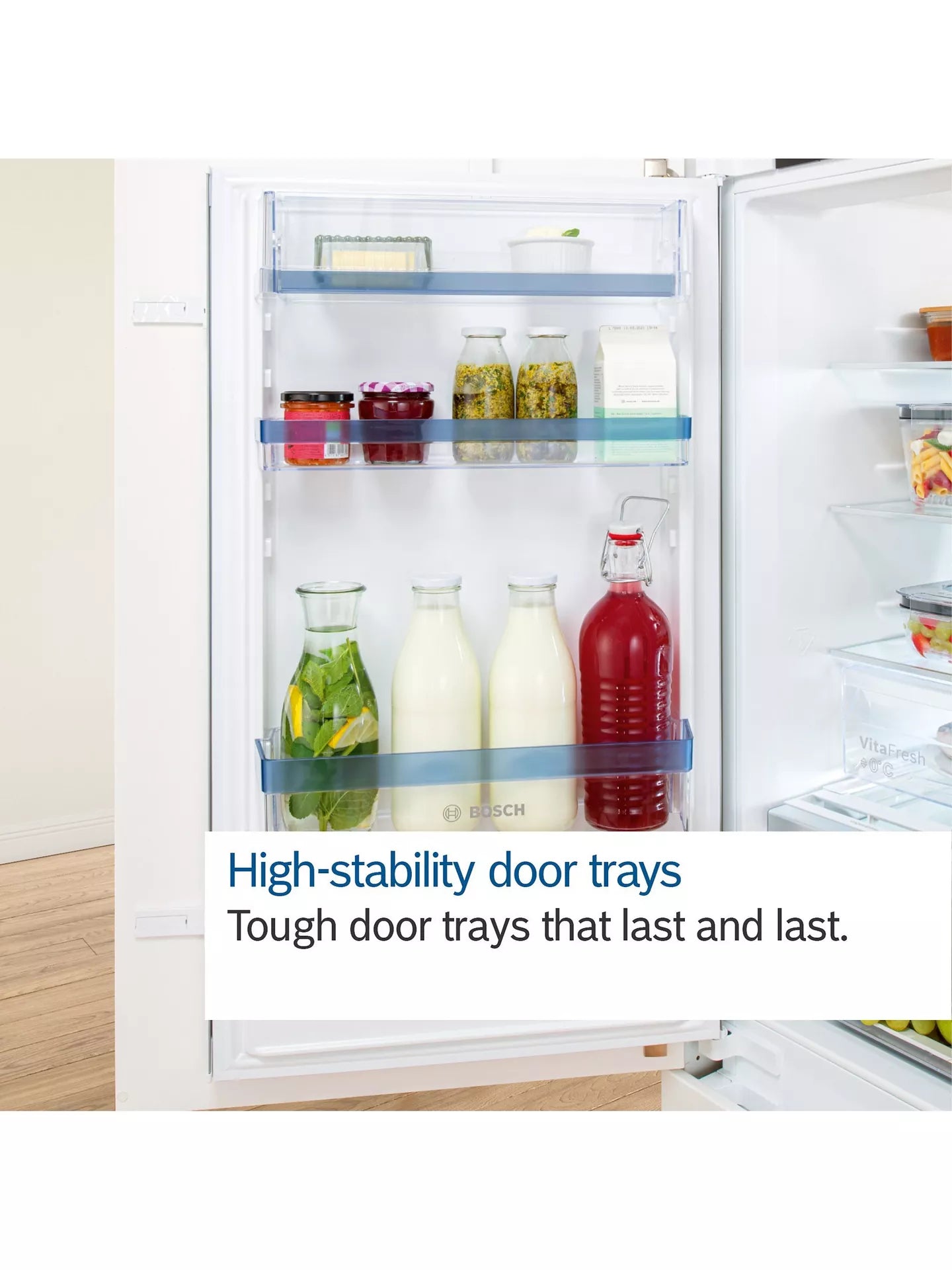 Bosch Series 4 KIN86VFE0G Integrated 60/40 Fridge Freezer