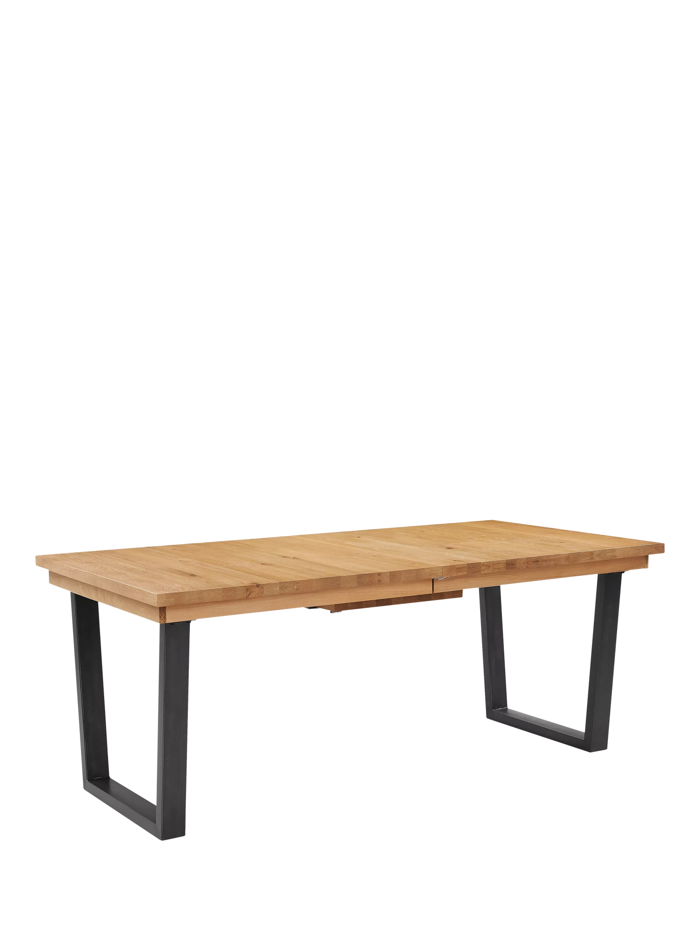 John Lewis Calia 8-10 Seater Extending Dining Table, Solid Oak