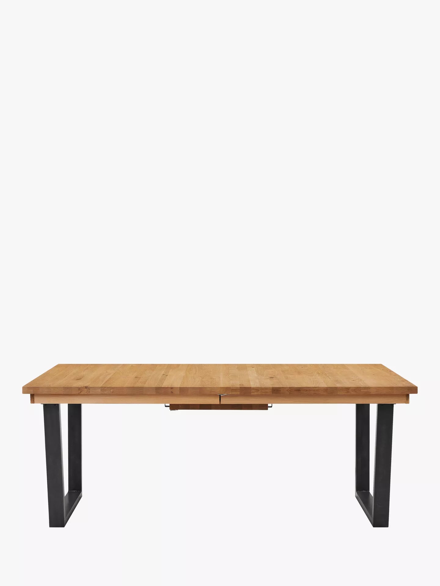 John Lewis Calia 8-10 Seater Extending Dining Table, Solid Oak