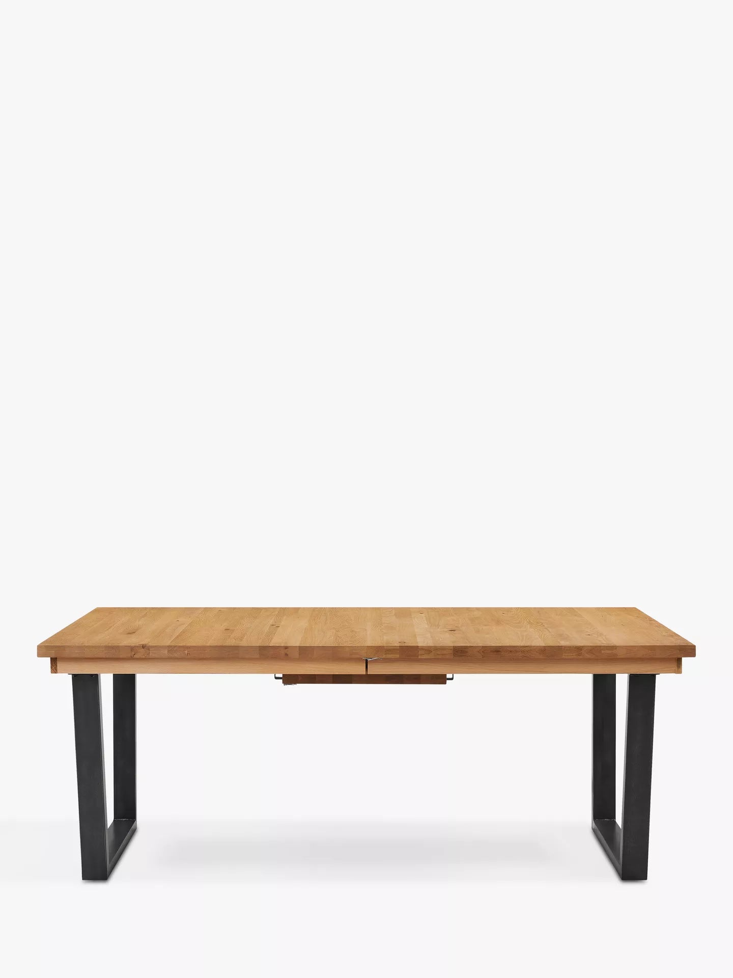 John Lewis Calia 8-10 Seater Extending Dining Table, Solid Oak