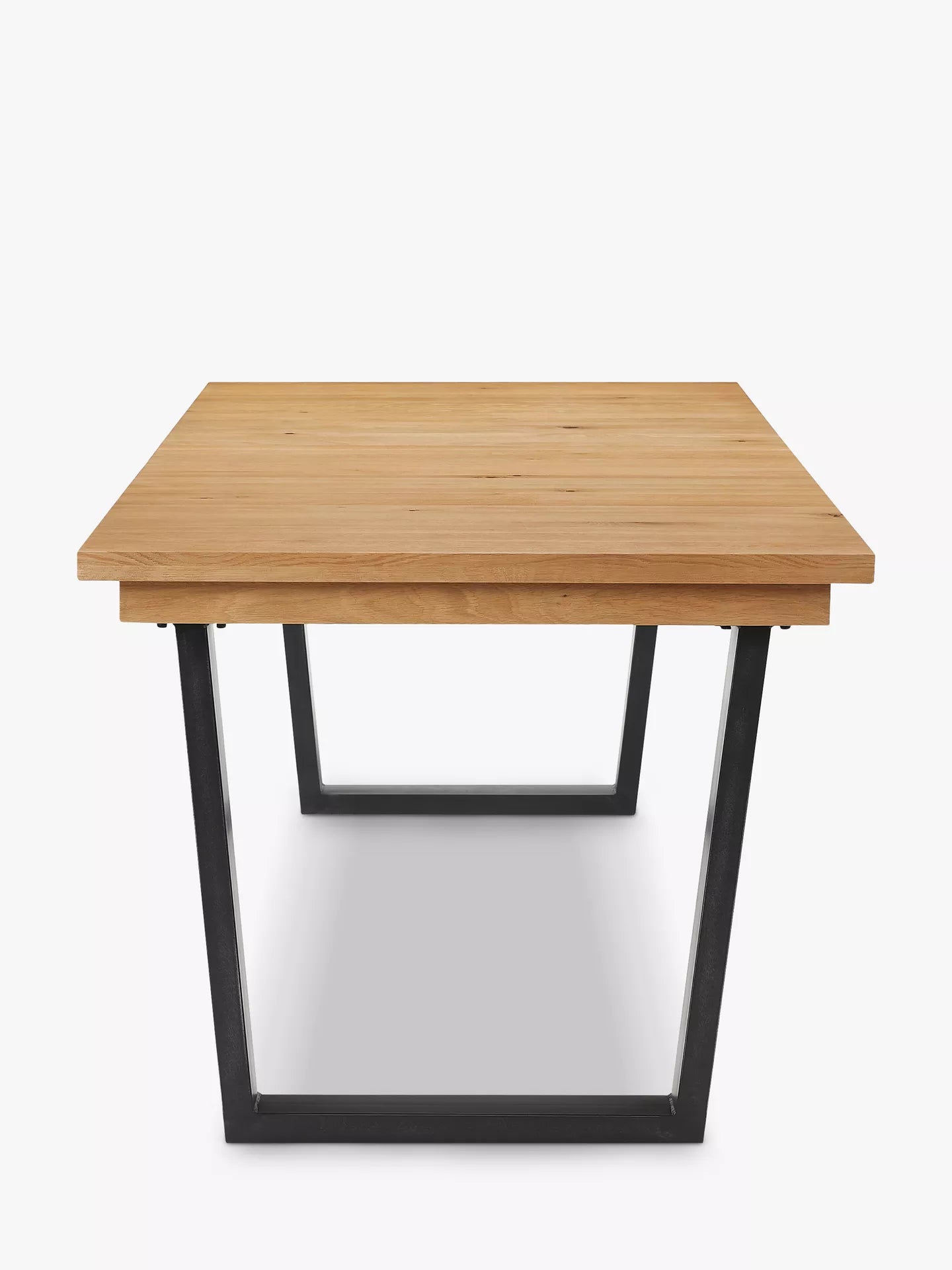 John Lewis Calia 8-10 Seater Extending Dining Table, Solid Oak