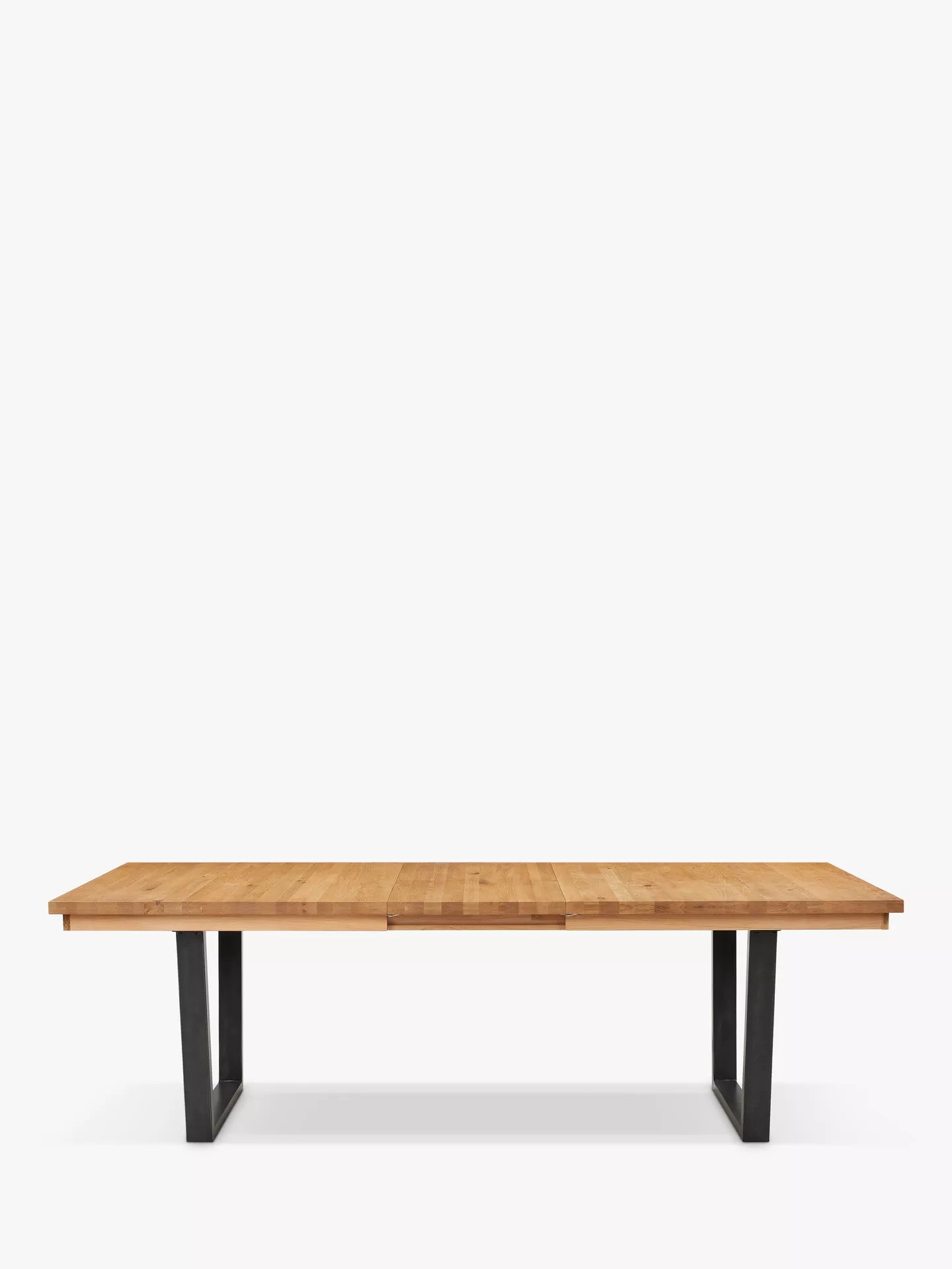 John Lewis Calia 8-10 Seater Extending Dining Table, Solid Oak
