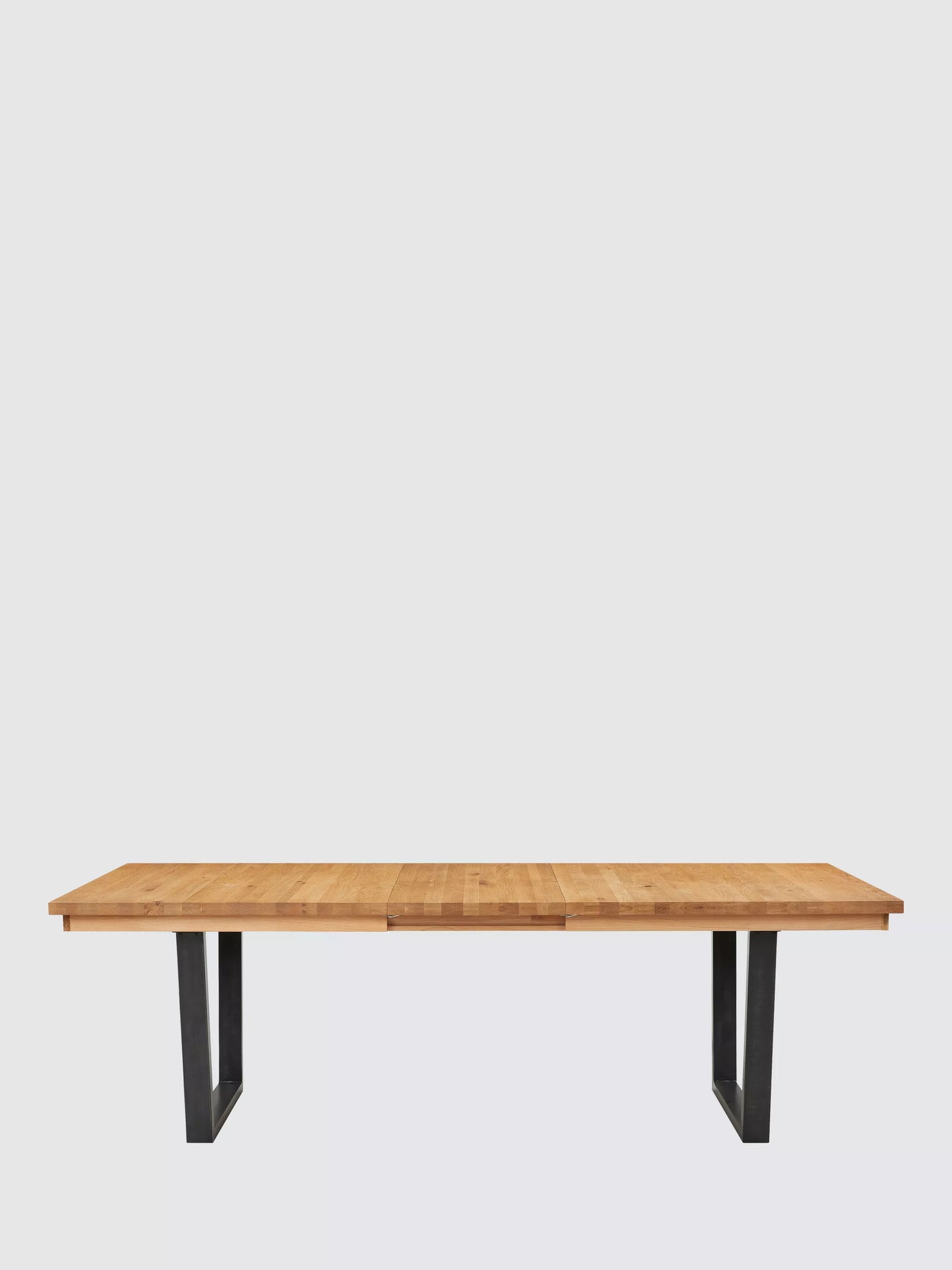 John Lewis Calia 8-10 Seater Extending Dining Table, Solid Oak
