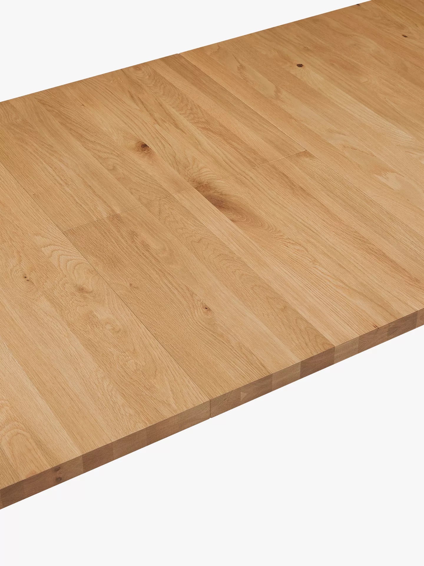 John Lewis Calia 8-10 Seater Extending Dining Table, Solid Oak