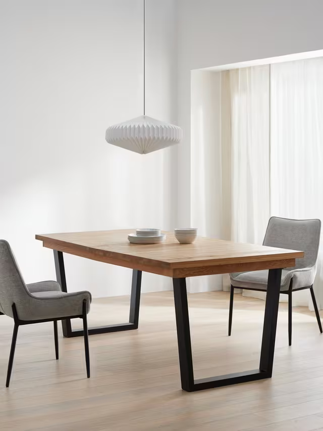 John Lewis Calia 8-10 Seater Extending Dining Table, Solid Oak