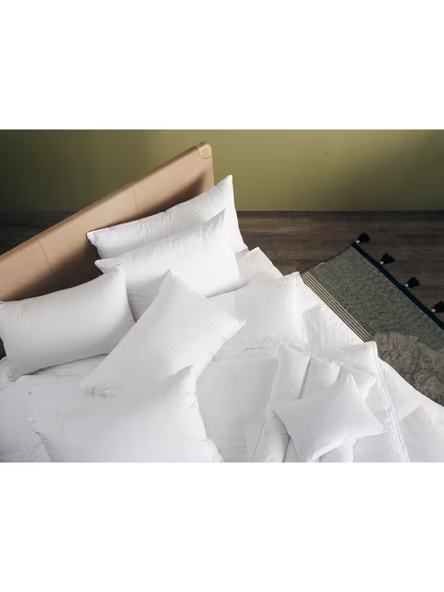 John Lewis Natural Collection Supreme Goose Down with Goose Feather Core Pillow