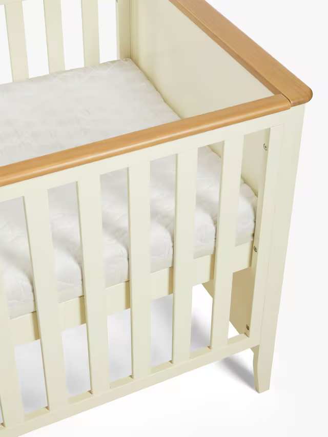 John Lewis Avery Convertible Cotbed, Cream/Natural