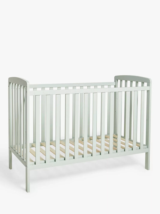 John Lewis Elementary Cot, Misty Green