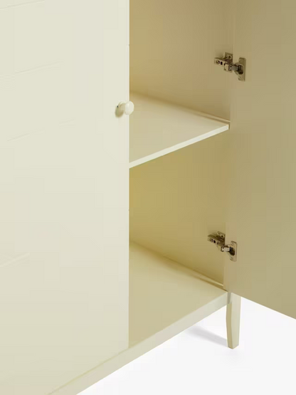 John Lewis Avery Double Wardrobe, Natural/Cream