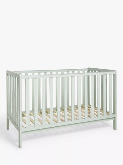 John Lewis ANYDAY Elementary Cotbed Misty Green