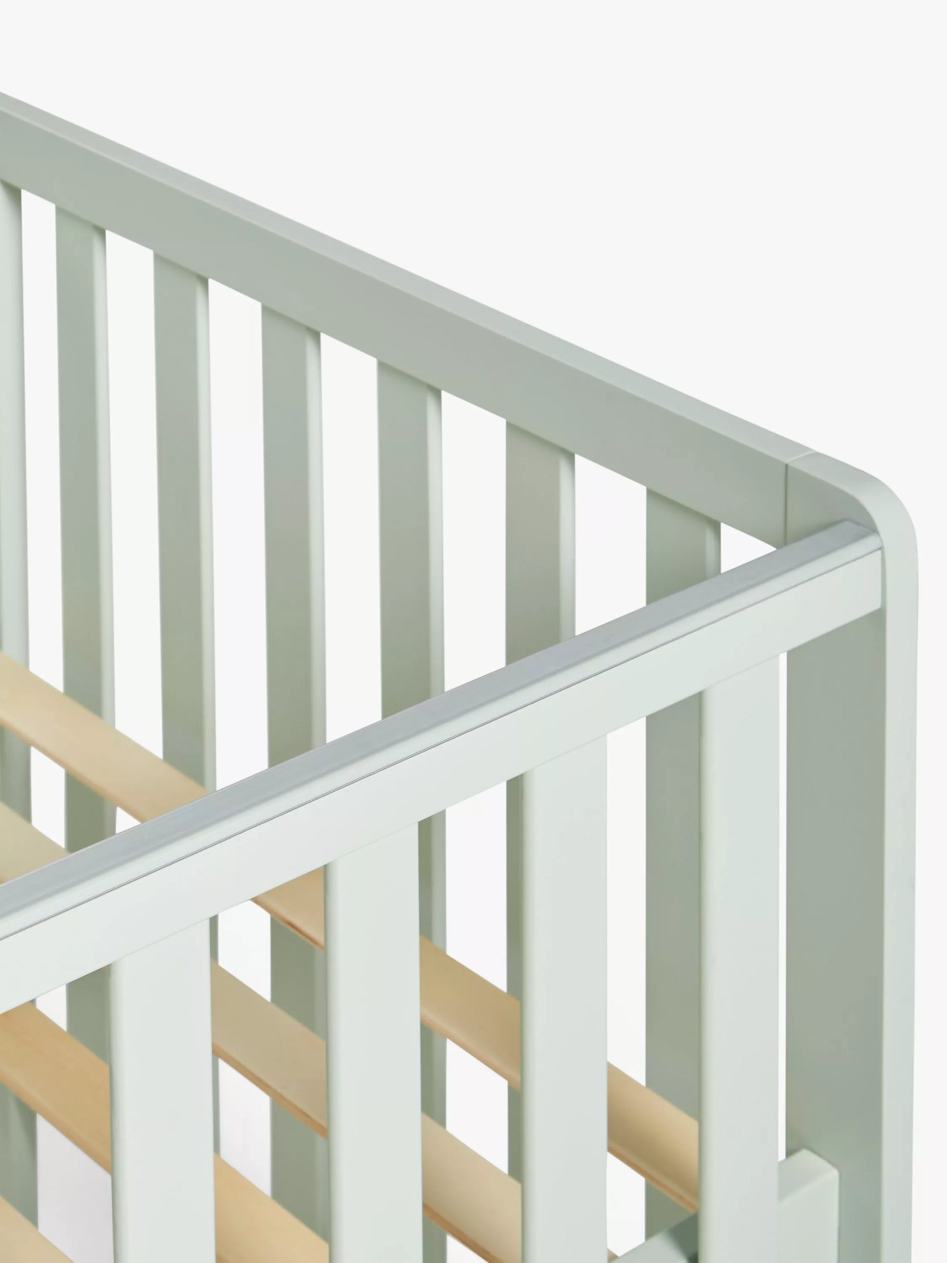 John Lewis ANYDAY Elementary Cotbed Misty Green