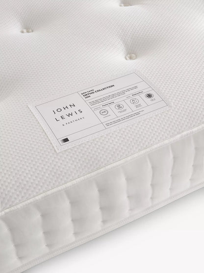 John Lewis Ortho Support 2000 Pocket Spring Mattress  Super King size