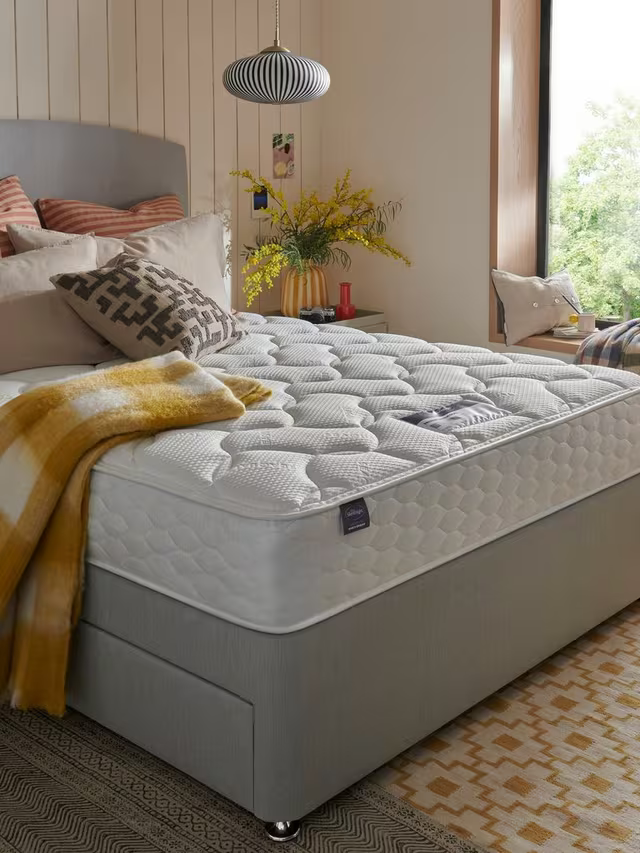 Silentnight Recover Mirapocket 600 Spring Mattress, Medium/Soft Tension, Super King Size