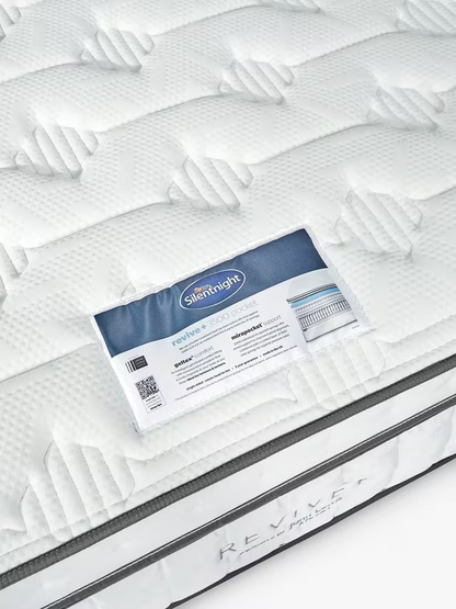 Silentnight Revive + Geltex 3500 Mirapocket Spring Mattress, Regular Tension, King Size