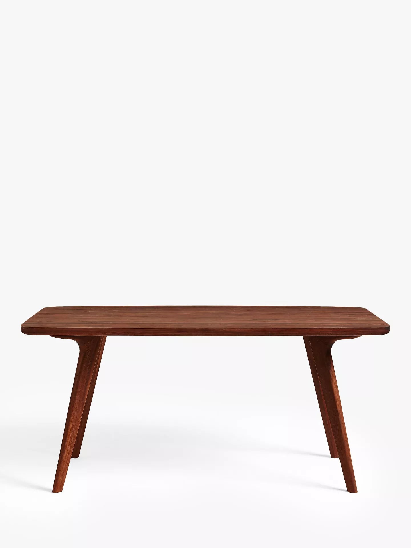 John Lewis Cara 4 Seater Dining Table, American Black Walnut