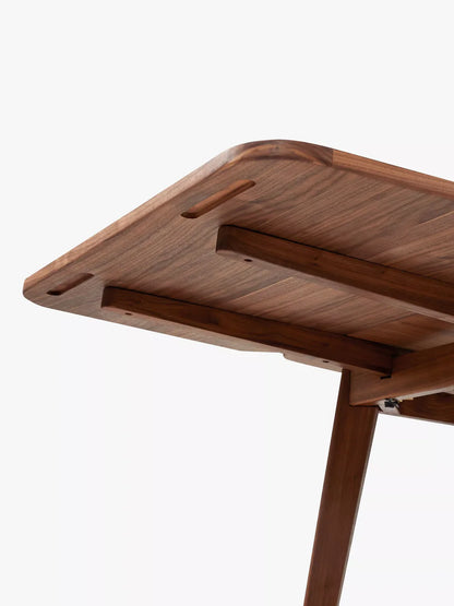 John Lewis Cara 6-10 Seater Extendable Dining Table American Black Walnut