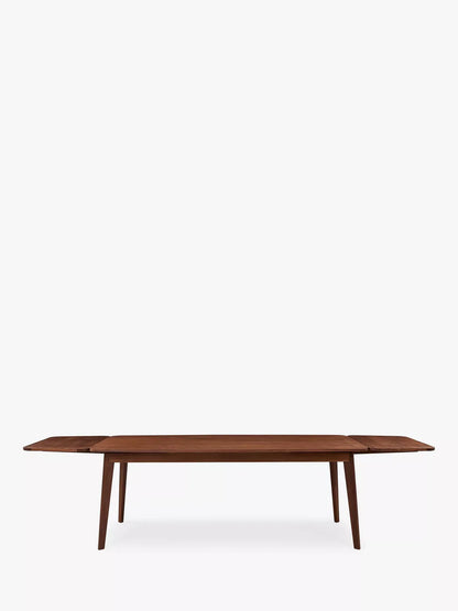 John Lewis Cara 6-10 Seater Extendable Dining Table American Black Walnut