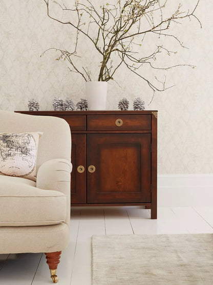 Laura Ashley Balmoral Small Sideboard, Dark Chestnut