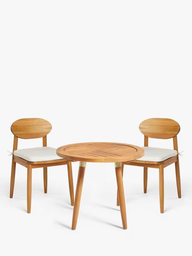 John Lewis + Swoon Franklin Garden Bistro Chairs Set of 4, FSC-Certified