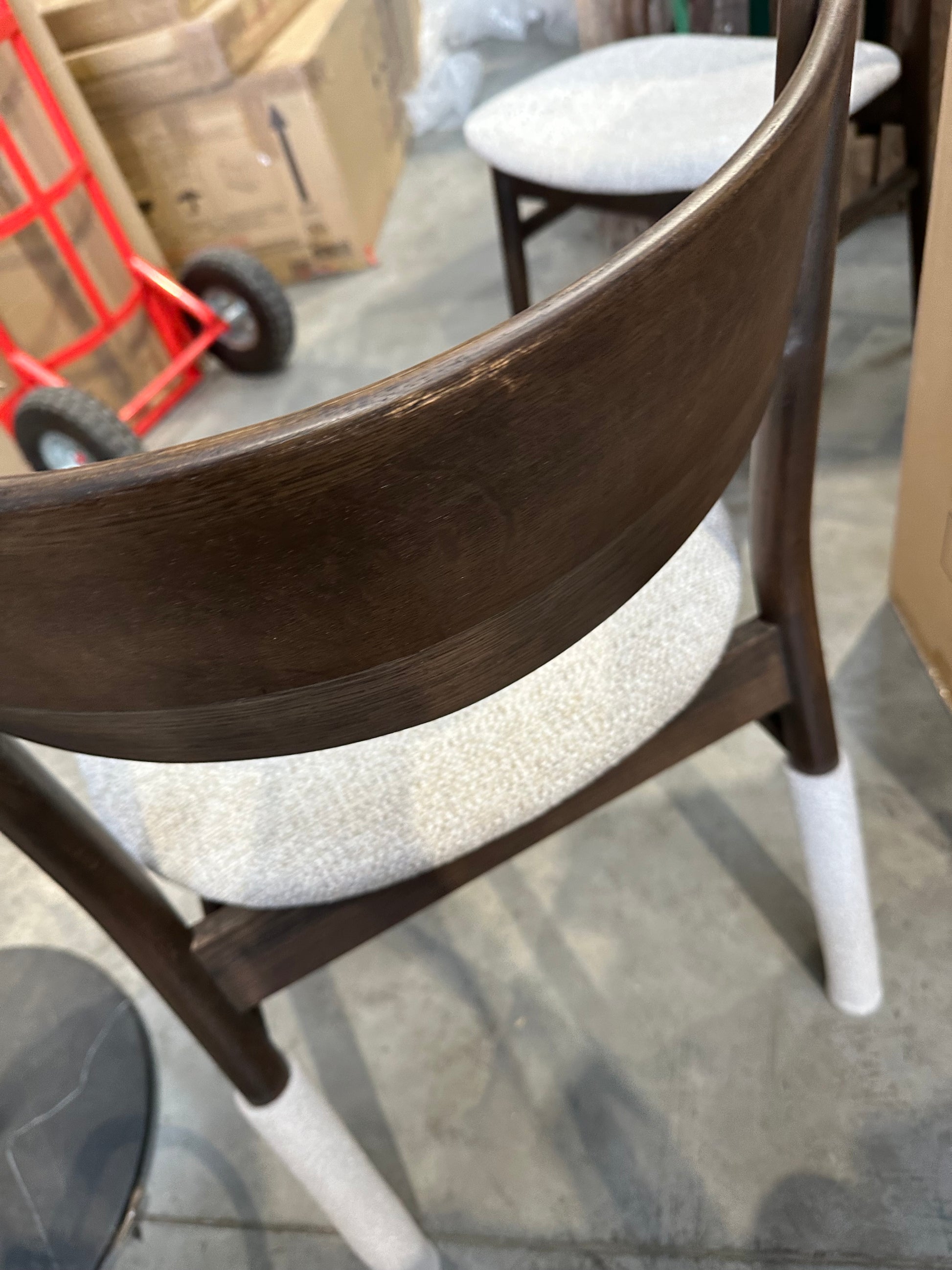John Lewis Parity Dining Chair, Set of 2, Dark