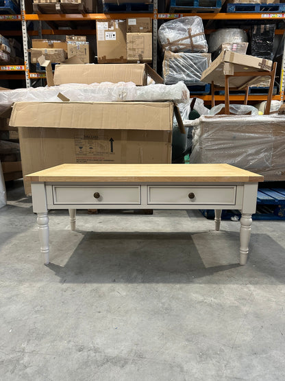 John Lewis Foxmoor Storage Coffee Table, FSC-Certified, Oak & Cream