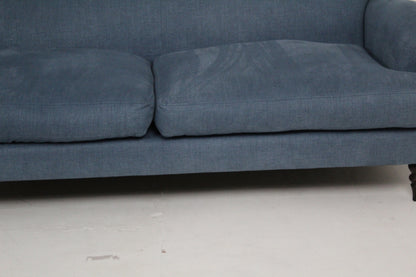 John Lewis Otley Large 3 Seater Sofa In Linen Loch Blue