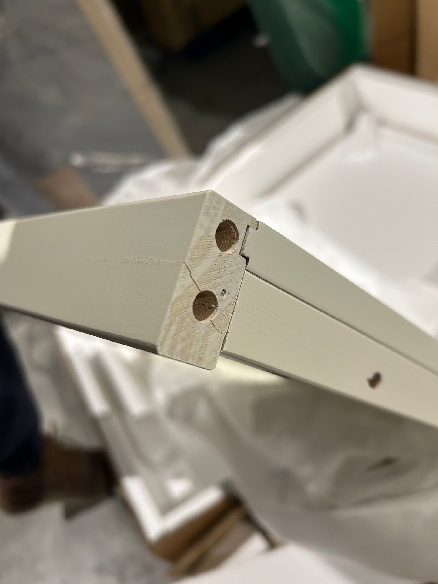 John Lewis Avery Double Wardrobe, Natural/Cream