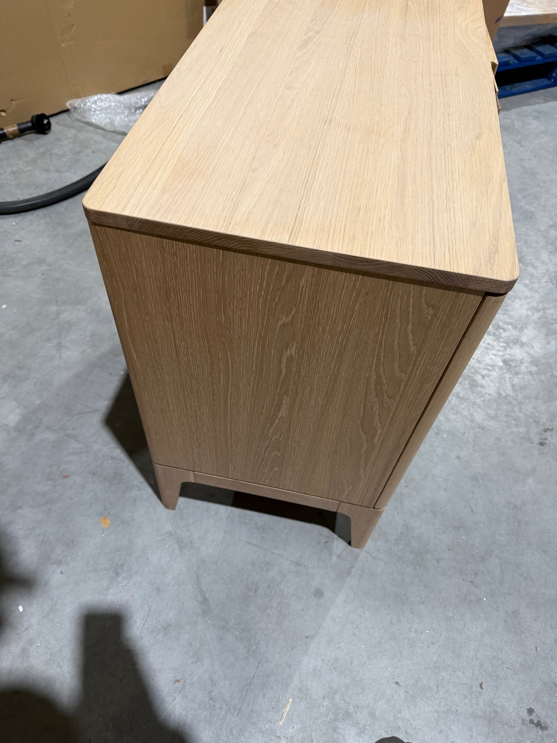 John Lewis Mira II 1 Drawer Small Sideboard, Oak