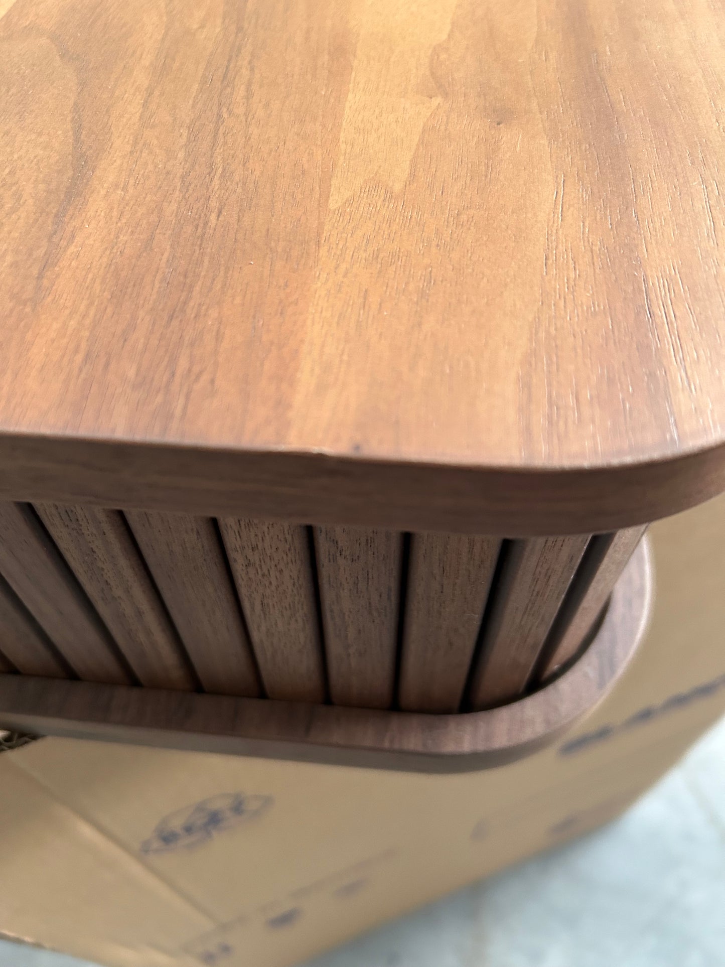 John Lewis Grayson Coffee Table in Dark Living Room Storage