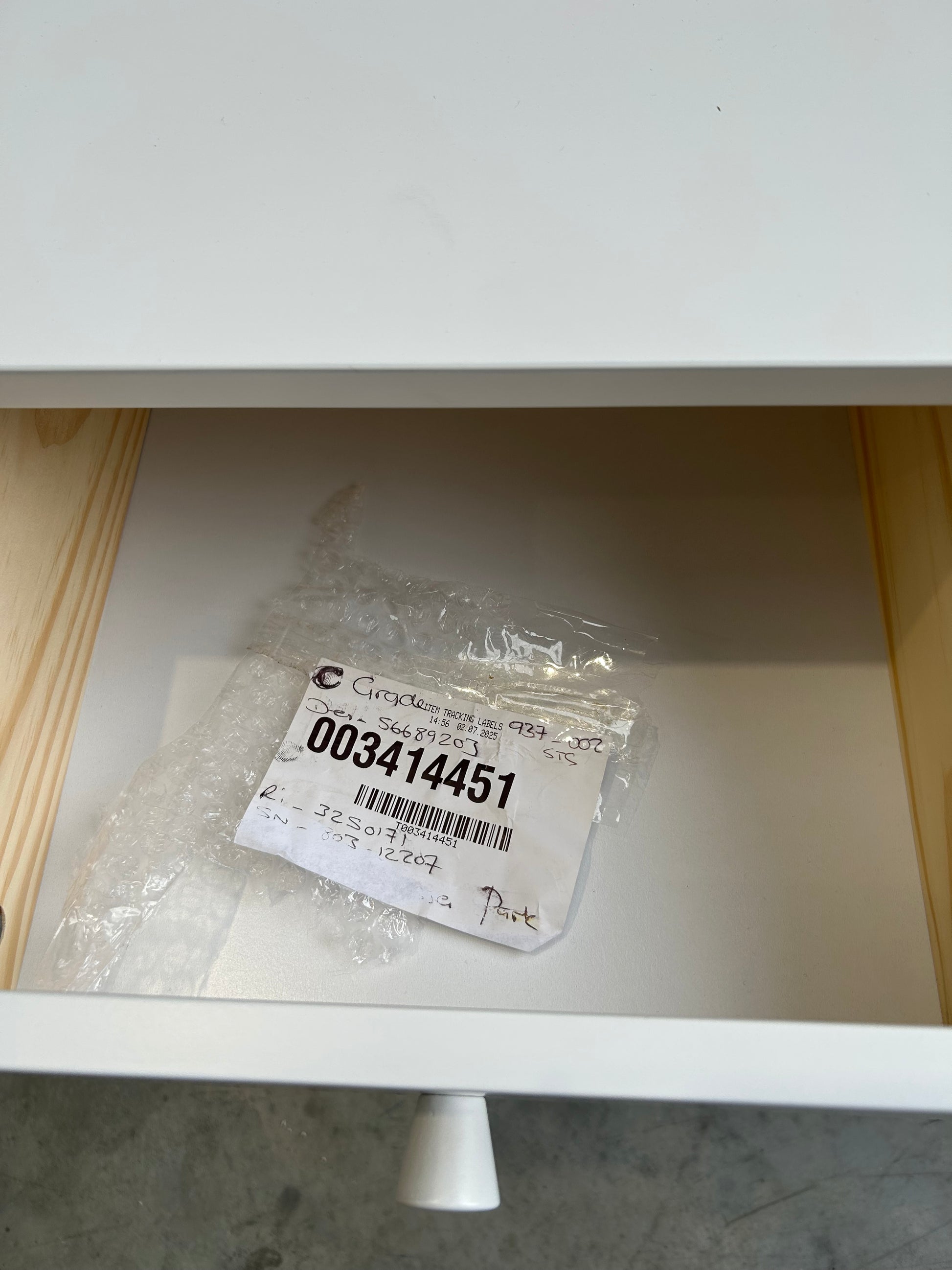 John Lewis Bedside Cabinet White Wilton 2 Drawer Bedroom