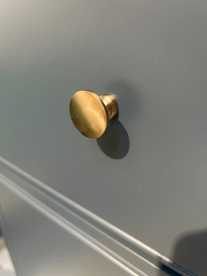 John Lewis Pillar 5 Drawer Chest, Blue