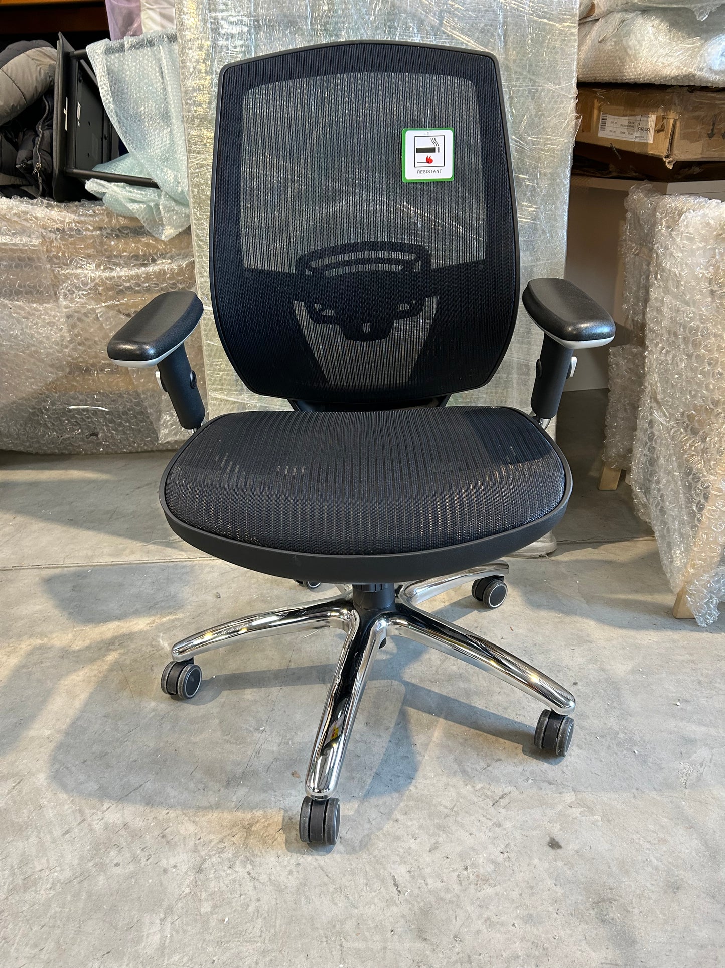 John Lewis Murray Ergonomic Office Chair, Black