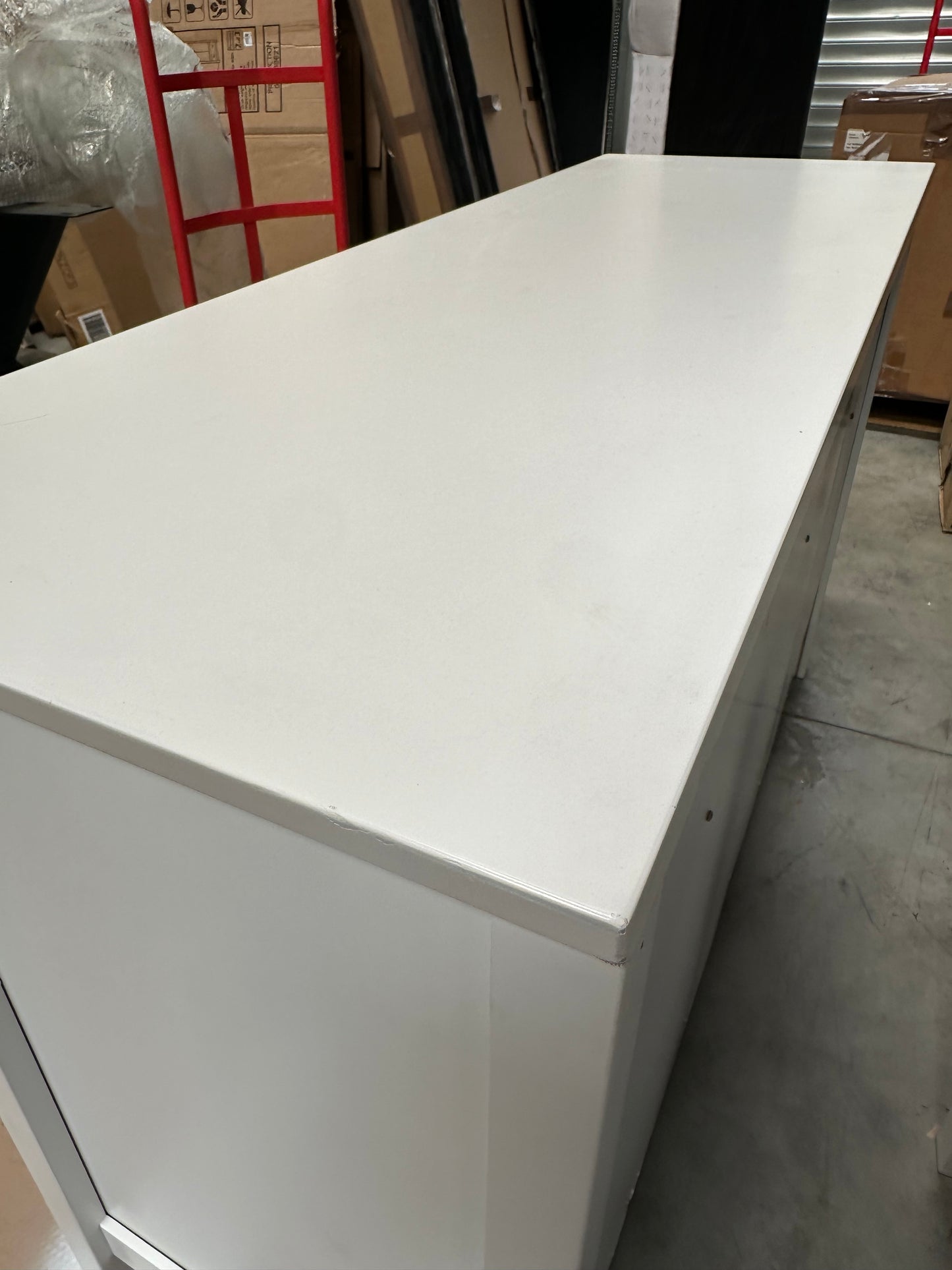 John Lewis Chest of Drawer White Wilton 7 Drawer Chest