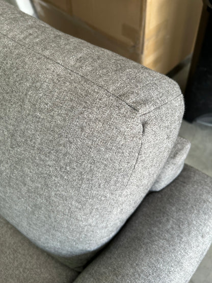 John Lewis Oliver II Medium 2 Seater Sofa Brushed Tweed Grey