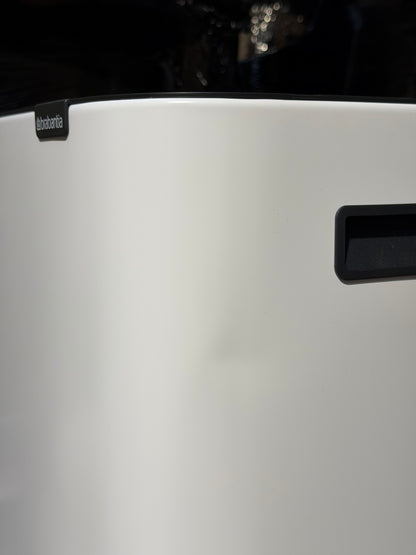 Brabantia Bo Touch Bin, White, 60L