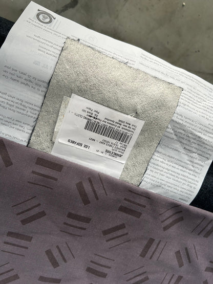 John Lewis Bailey II Double Sofabed Brushed tweed Navy