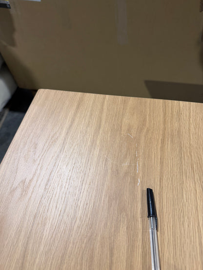 John Lewis Wilton 4-6 Seater Extending Dining Table, Linen Kitchen