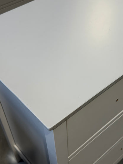 John Lewis Chest of Drawer White Wilton 7 Drawer Chest