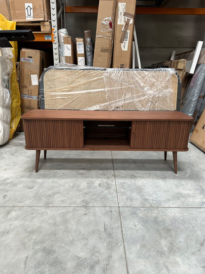 John Lewis Grayson Large TV Unit, Dark Brown