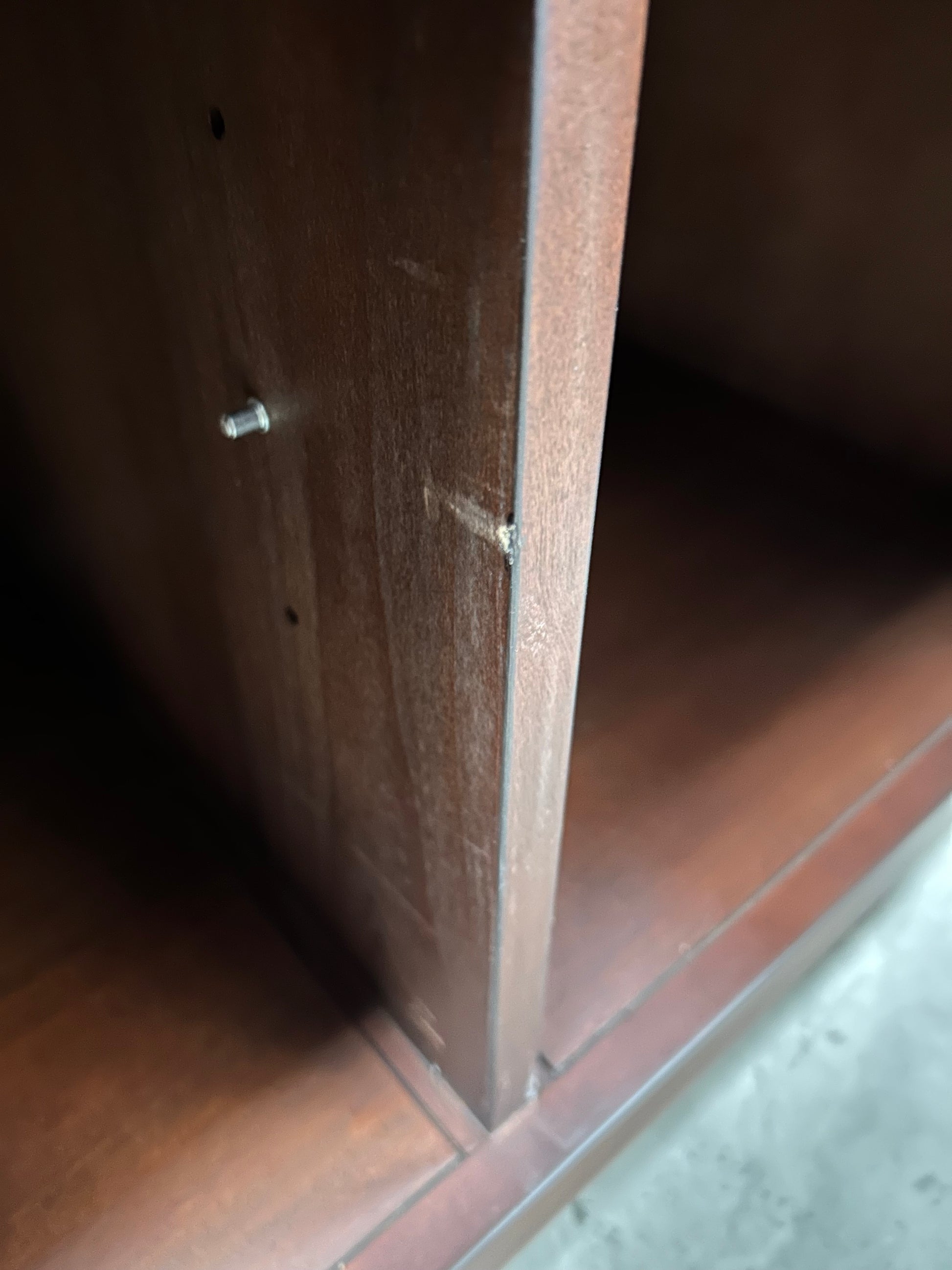 John Lewis Medan Narrow Sideboard, Dark Stain