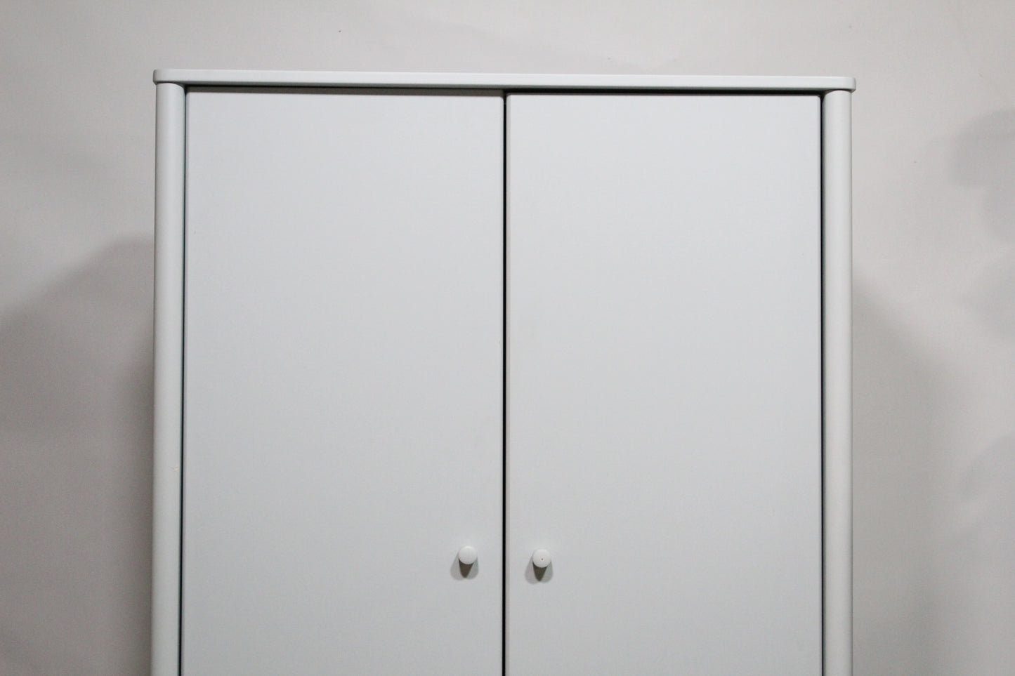 John Lewis Spindle Double Wardrobe Grey