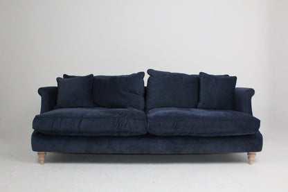 John Lewis  3 Seater Sofa Grand Bromley Blue 3 Seater Sofa