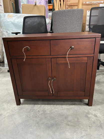 John Lewis Medan Narrow Sideboard, Dark Stain