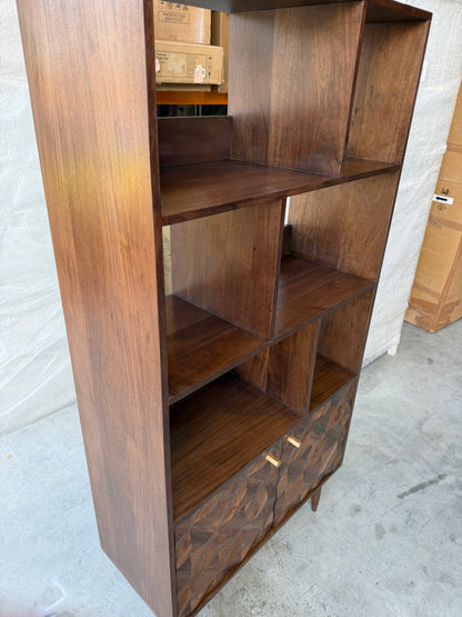 Swoon John Lewis + Swoon Franklin Shelving Unit, Dark Brown