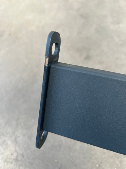 John Lewis Dorm Metal Bed Frame, Double, Blue