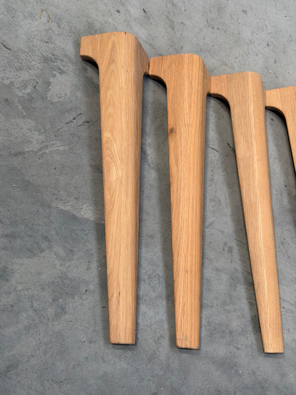 Set of 4 Genuine John Lewis Ebbe Gehl Mira Dining Table Wooden Legs – Oak Finish Replacement Legs