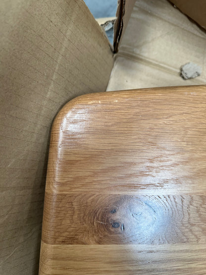 John Lewis X-Ray 6-8 Seater Extending Dining Table, Oak