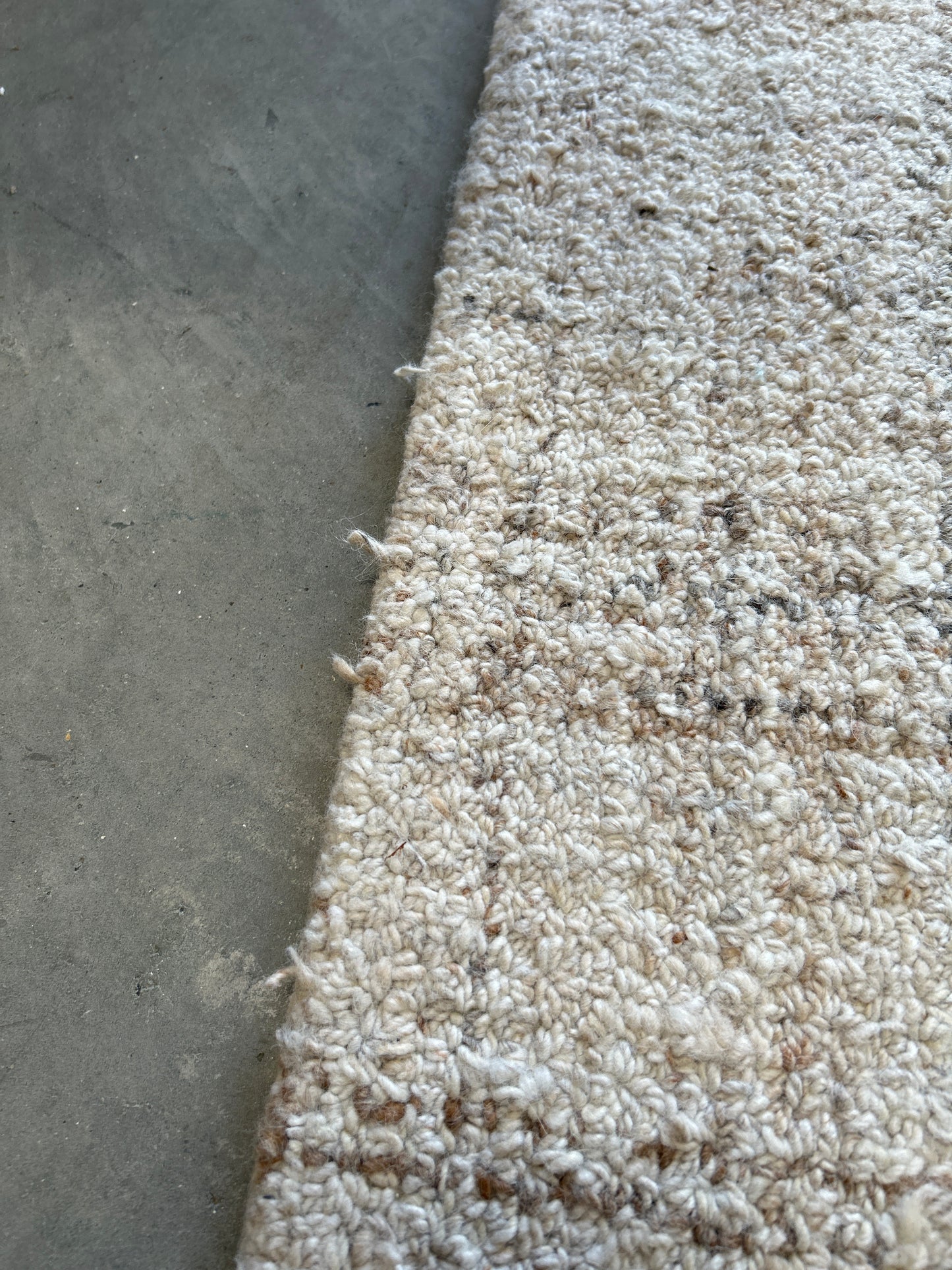John Lewis Orkney Loop Pile Rug, Putty, L235 x W170cm