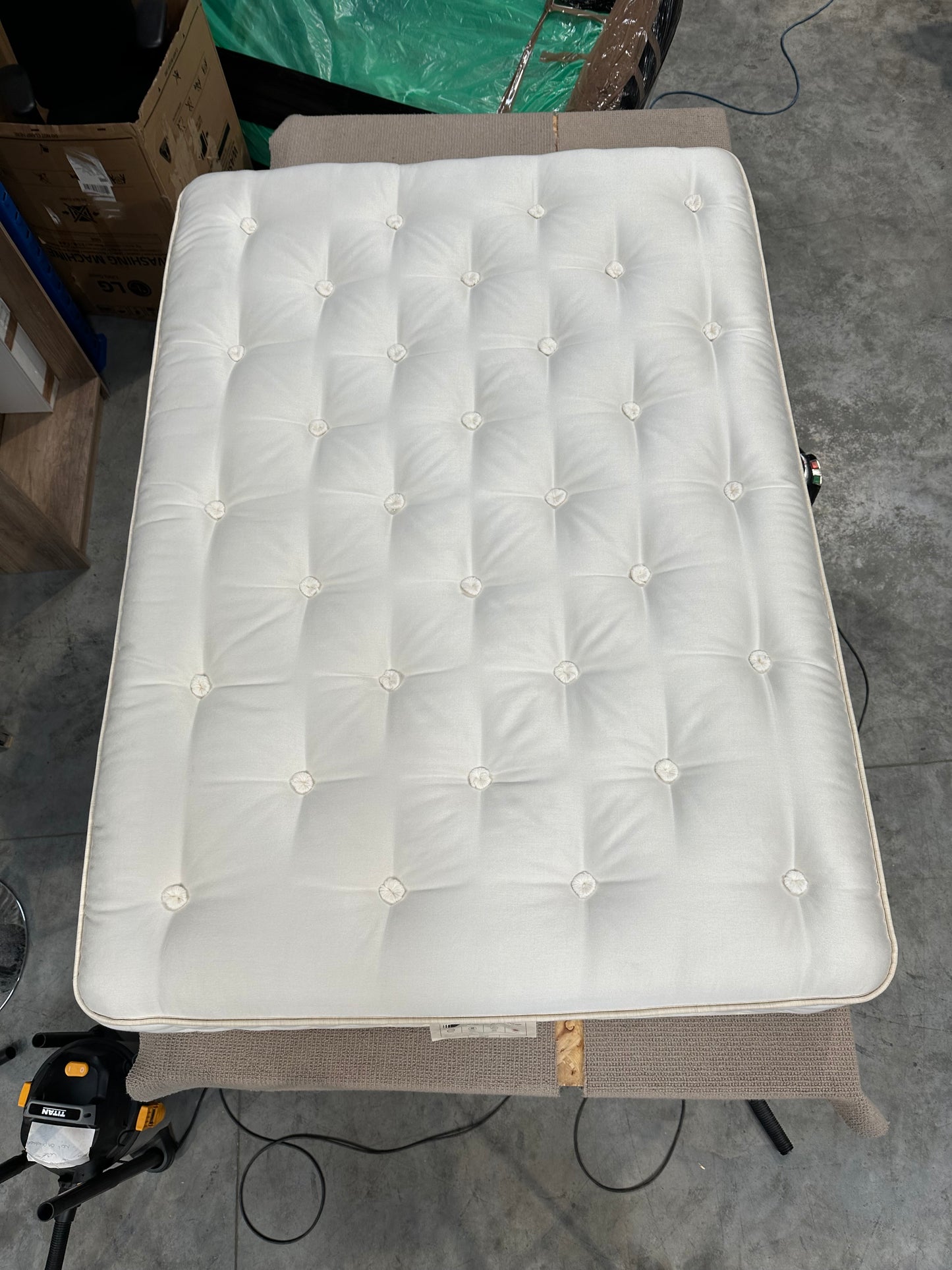 John Lewis British Natural Collection, Wool 5750 Mattress, Firmer Tension, Double