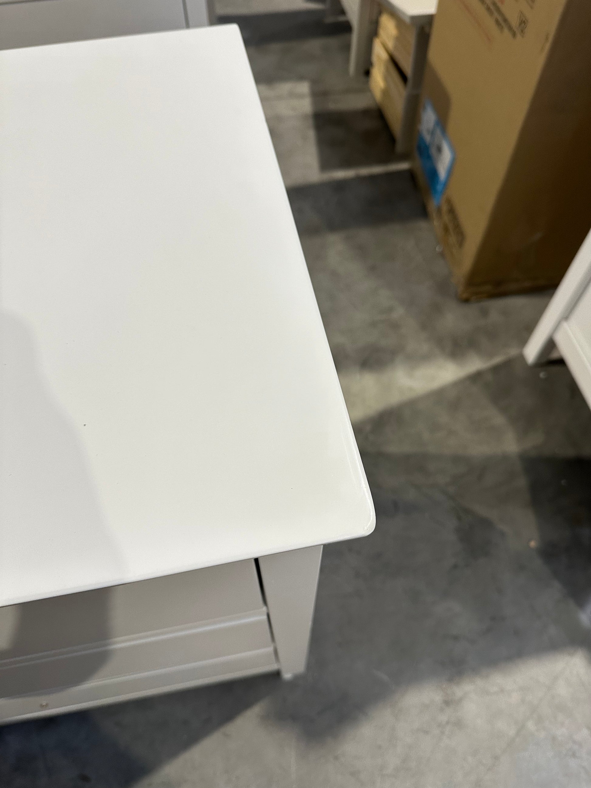John Lewis Chest of Drawer White Wilton 7 Drawer Chest